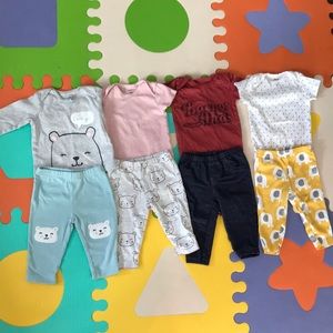 4 outfits size 6M (LOT)